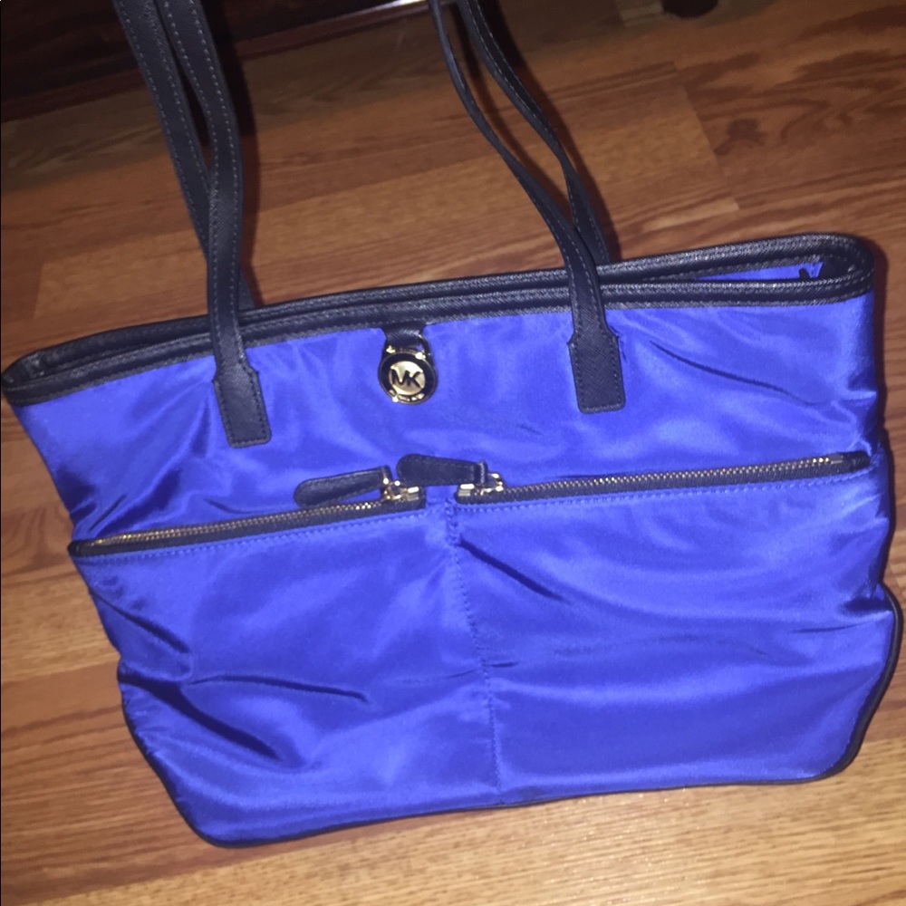 Royal blue Michael Kors bag
